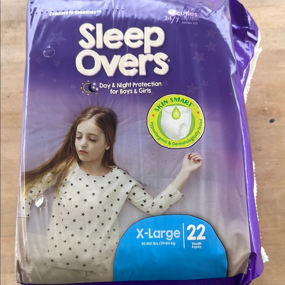 Sleep Overs Youth Pants X-Large
Has several packages